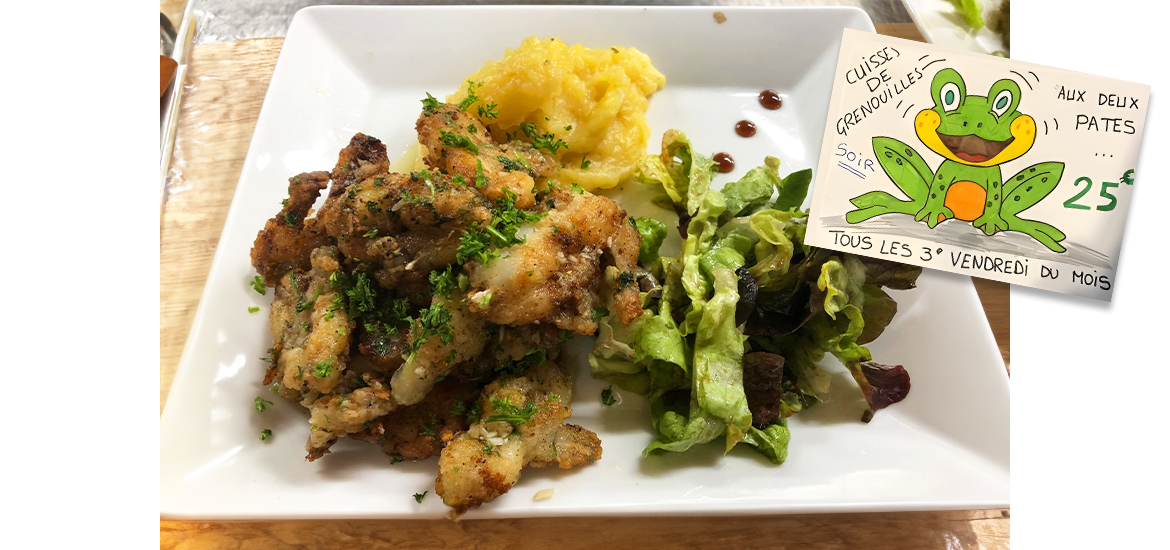 Le restaurant - Aux Deux Pates - Restaurant Auzat-la-Combelle - meilleur resto AUZAT-LA-COMBELLE